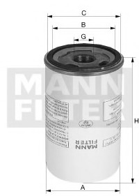 LB7192 MANN Воздушный фильтр, компрессор - подсос воздуха