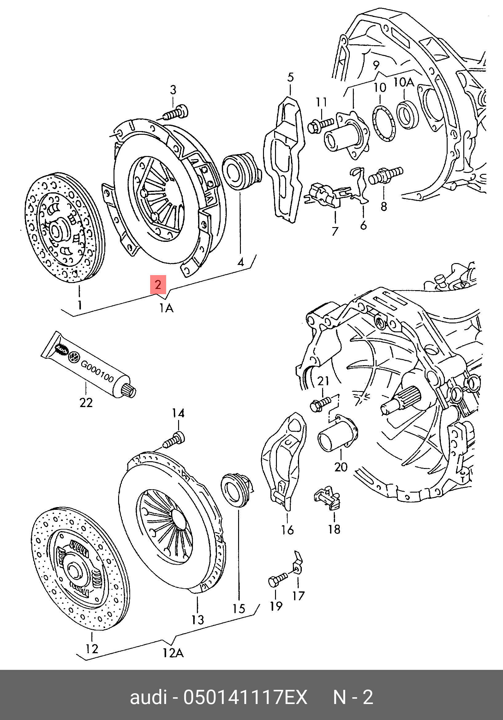 050141117EX VAG DRUCKPLATT