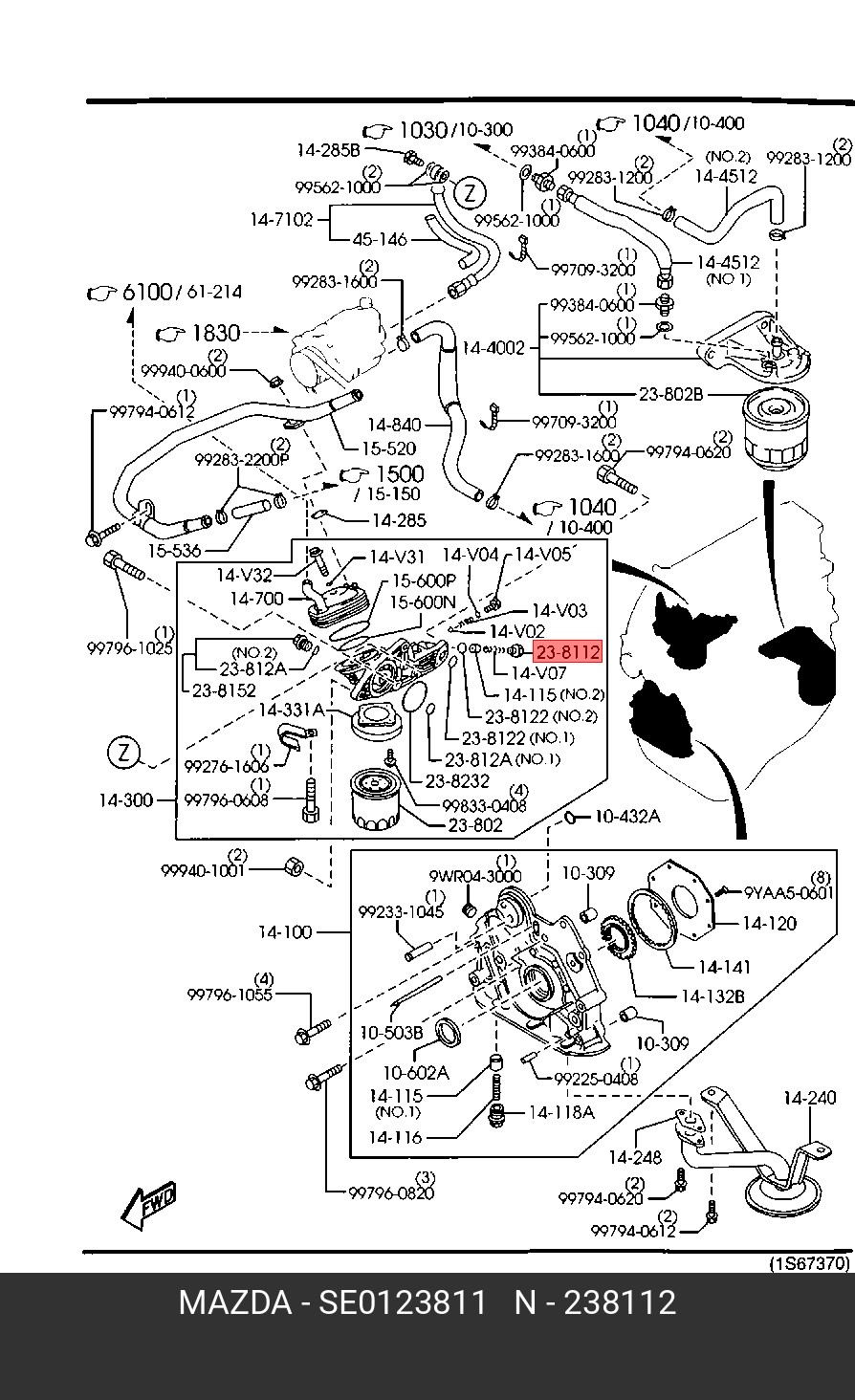 SE0123811 MAZDA 