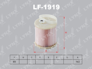LF1919 LYNX Фильтр топливный