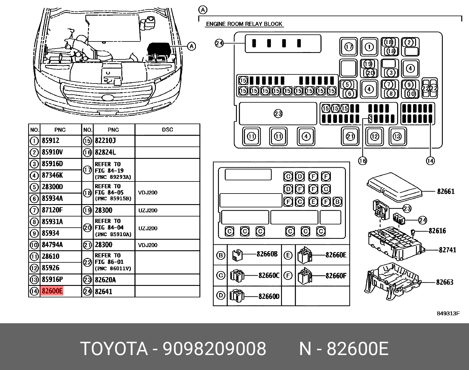 9098209008 DAIHATSU ПРЕДОХРАНИТЕЛЬ