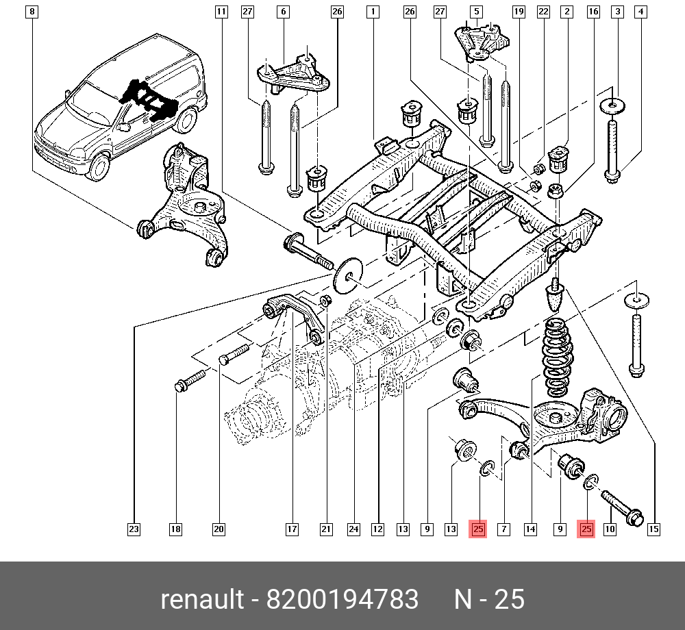 8200194783 RENAULT 