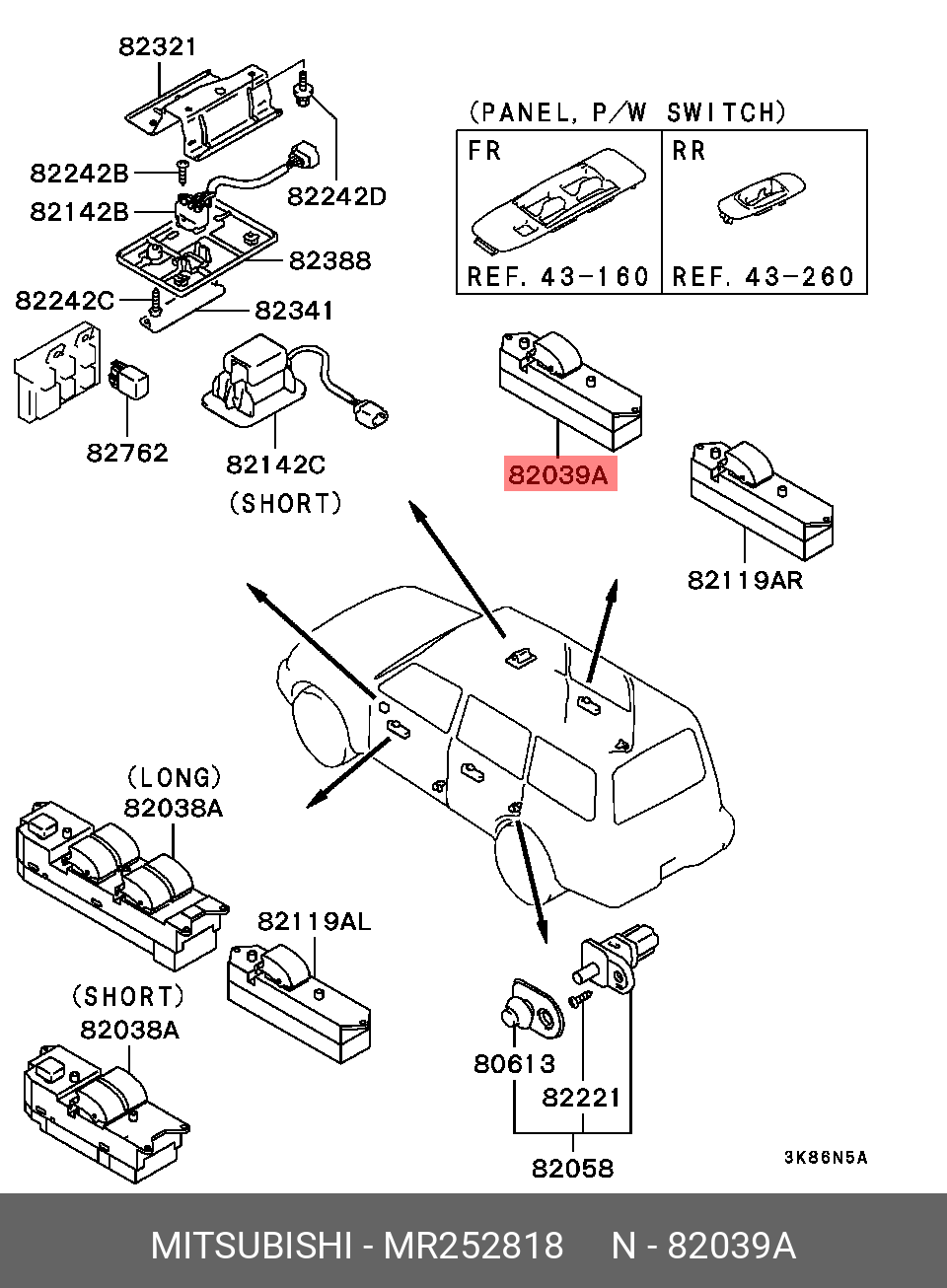 MR252818 MITSUBISHI -