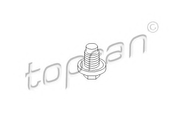501474 TOPRAN Резьбовая пробка, масляный поддон