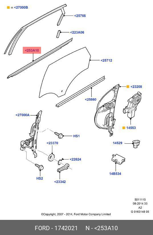 1742021 FORD Клей