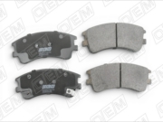 OEM0370KTD O.E.M. Колодки тормозные дисковые передние Mazda 6 2002-2007 высота 60 мм
