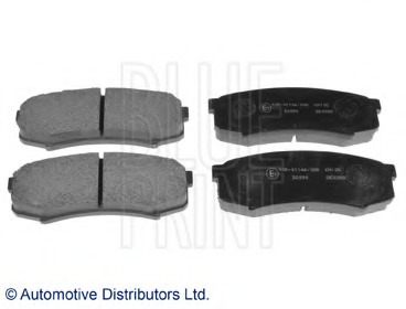 ADT34280 BLUE PRINT Комплект тормозных колодок, дисковый тормоз