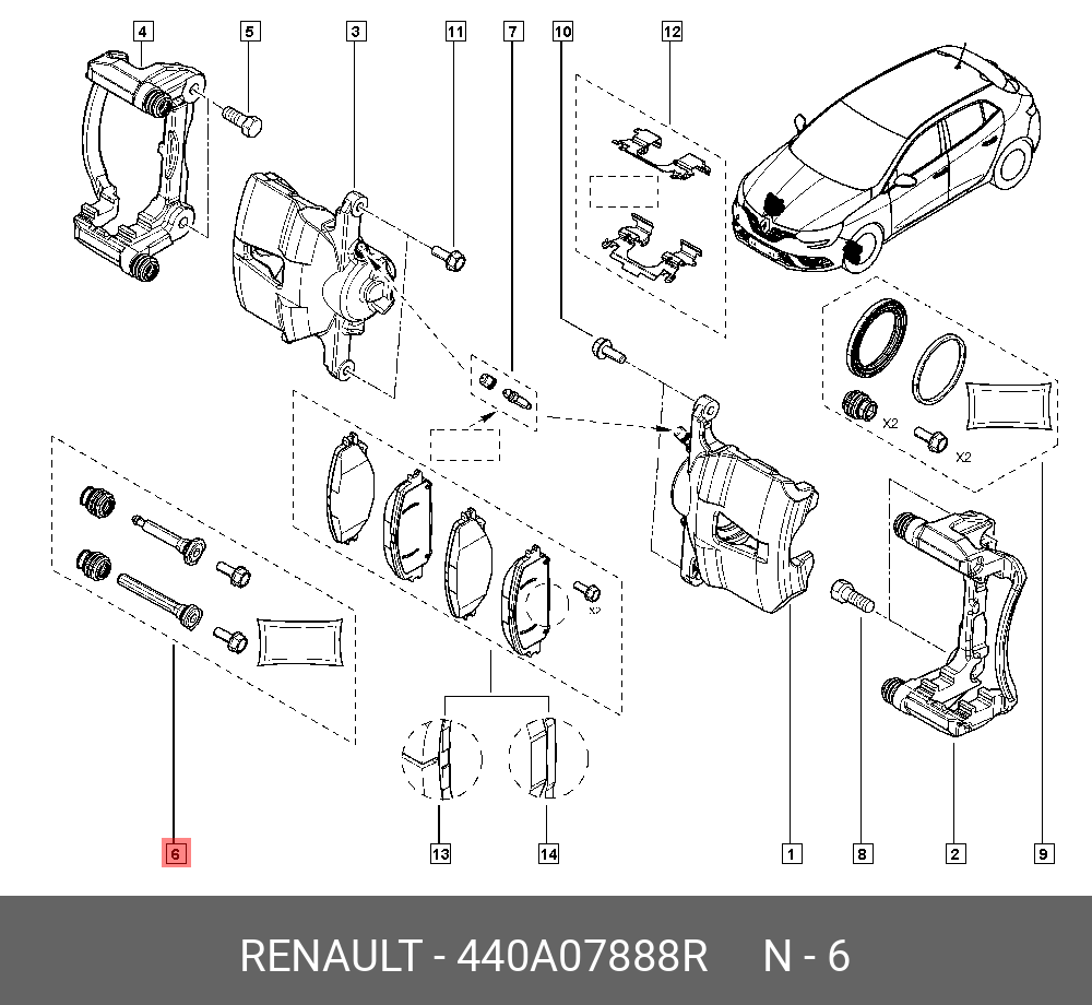 440A07888R RENAULT -