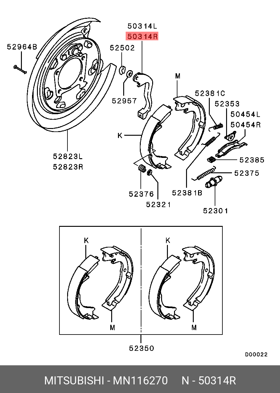 MN116270 MITSUBISHI -