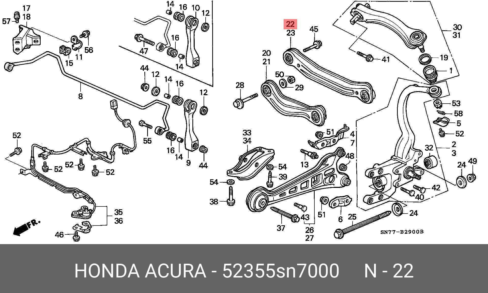 52355SN7000 HONDA 