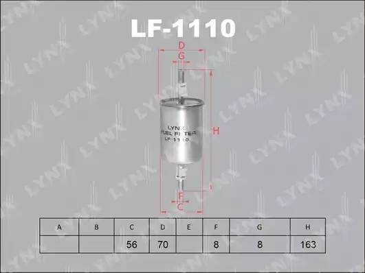 LF1110 LYNX Фильтр топливный