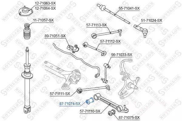 8771074SX STELLOX Подвеска
