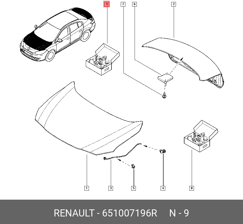 651007196R RENAULT 
