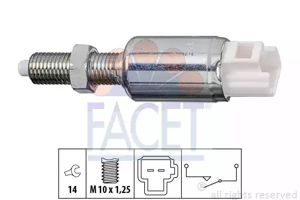 71259 FACET Выключатель, привод сцепления (Tempomat)