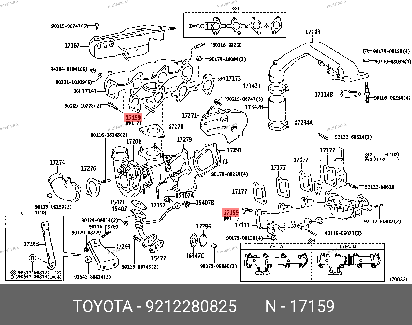 9212280825 TOYOTA БОЛТ С ШЕСТИГРАННОЙ ГОЛОВКОЙ