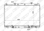 HD0001520 SAT Радиатор Honda Stream 00-06