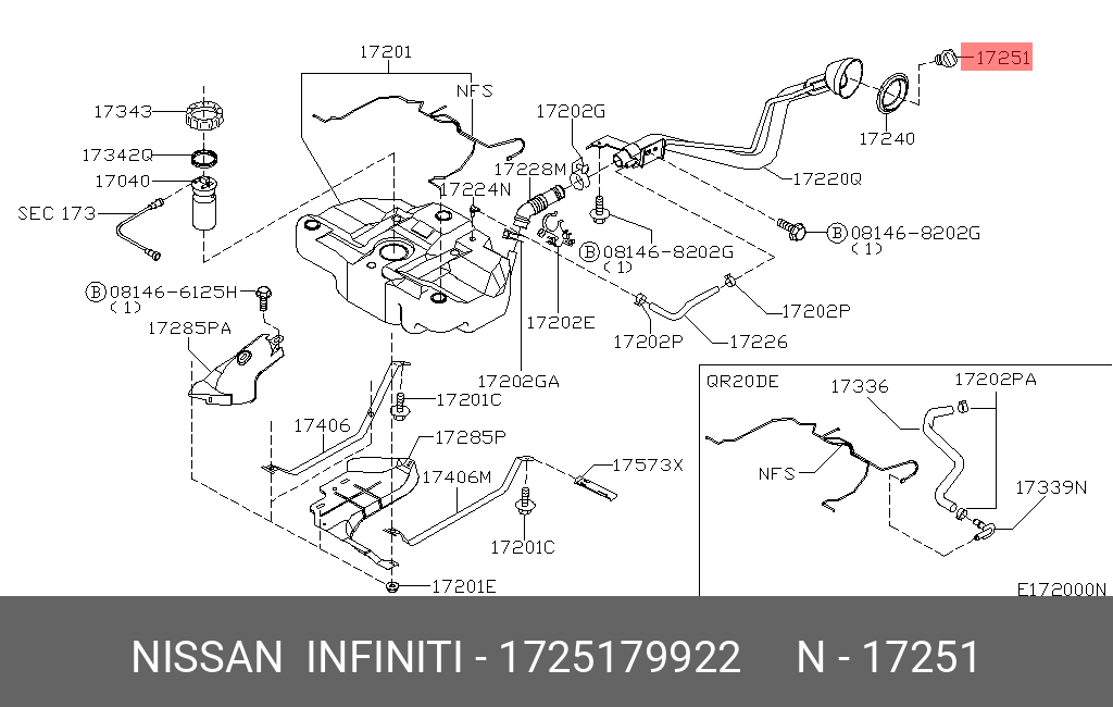 Ниссан примера топливная система Топливный бак для Nissan SENTRA/200SX B14U, год: 1994 2011. OEM запчасти Мег