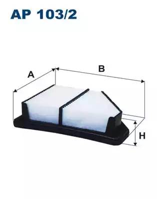 AP1032 FILTRON Фильтр воздушный Filtron