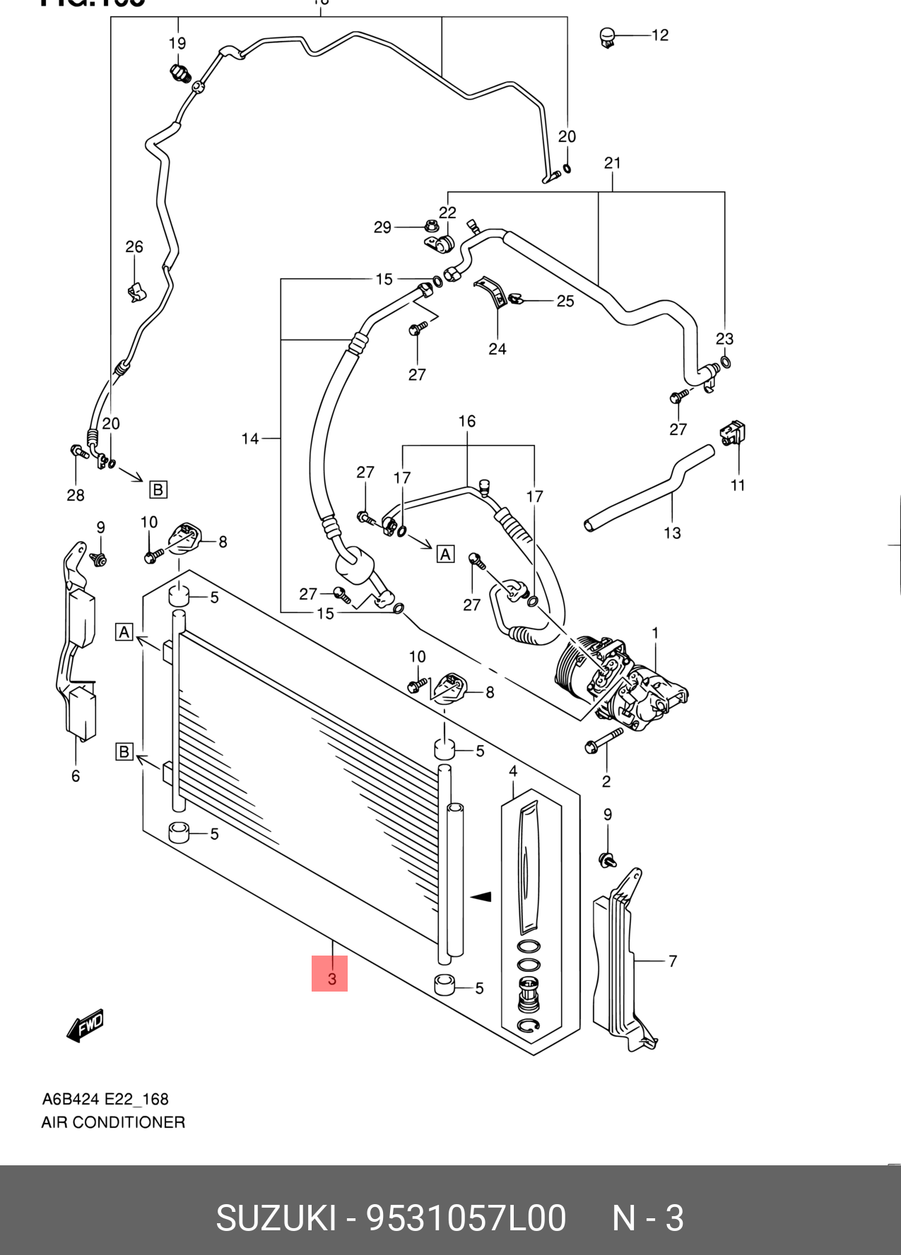 9531057L00 SUZUKI 