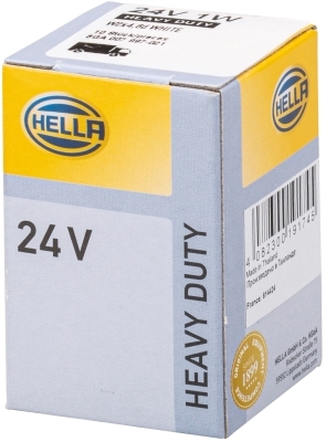 8GA007997021 HELLA Лампа накаливания Hella W2x4.6d 24V 1W 10 шт.