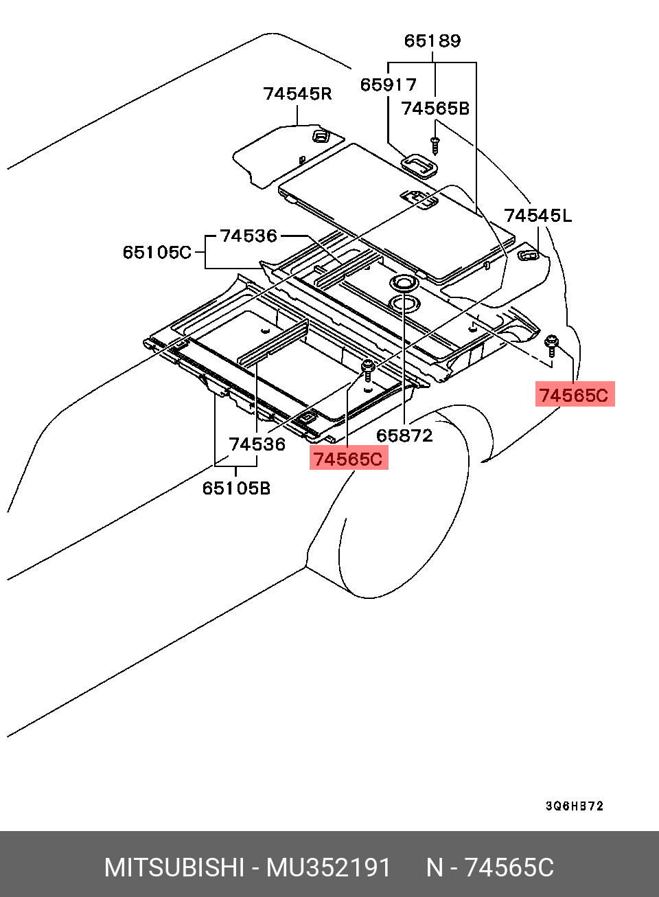 MU352191 MITSUBISHI 