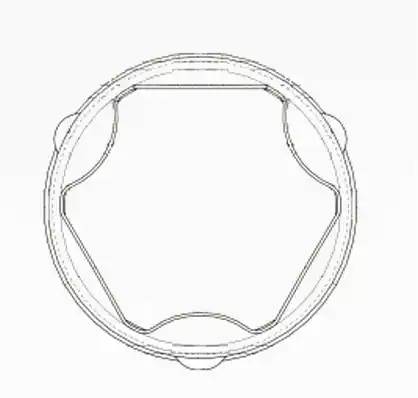 306190 GKN (LOEBRO) Комплект пыльника