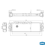 KIZ1029RR KRAUF Интеркулер