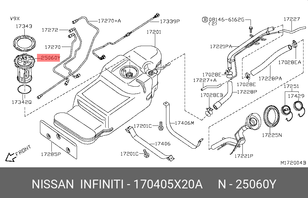 170405X20A NISSAN -