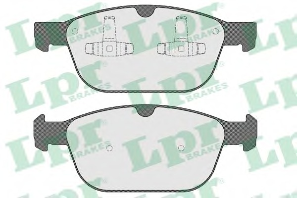 05P1597 LPR Комплект тормозных колодок, дисковый тормоз