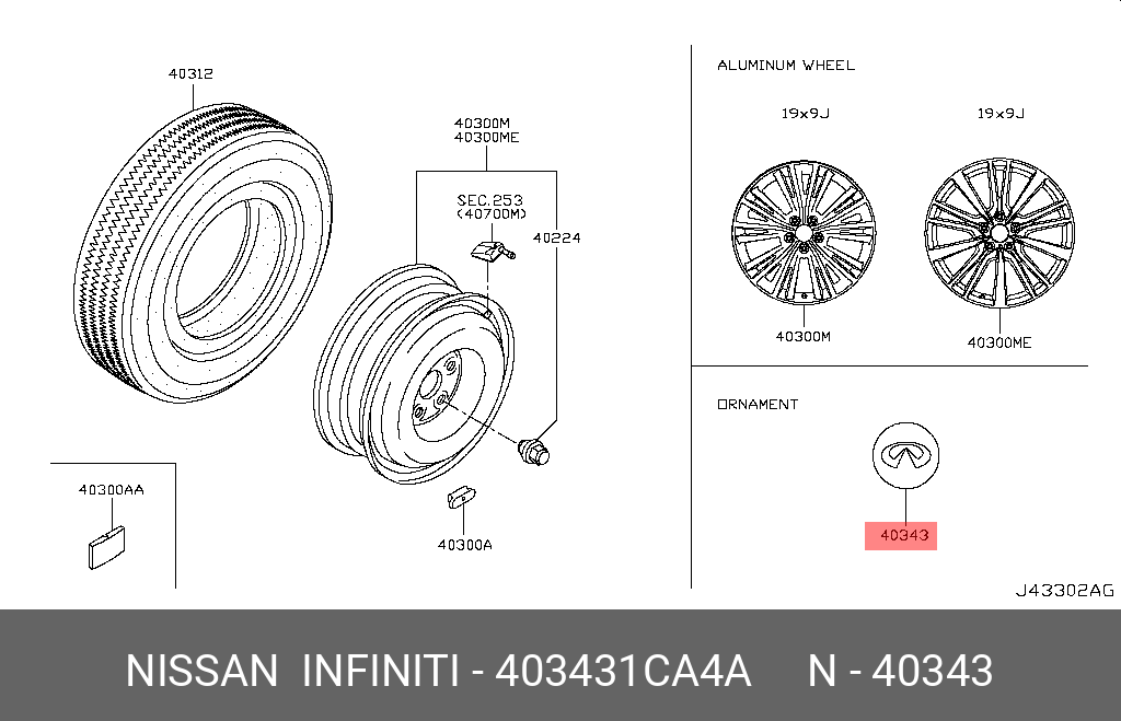 403431CA4A NISSAN CGA