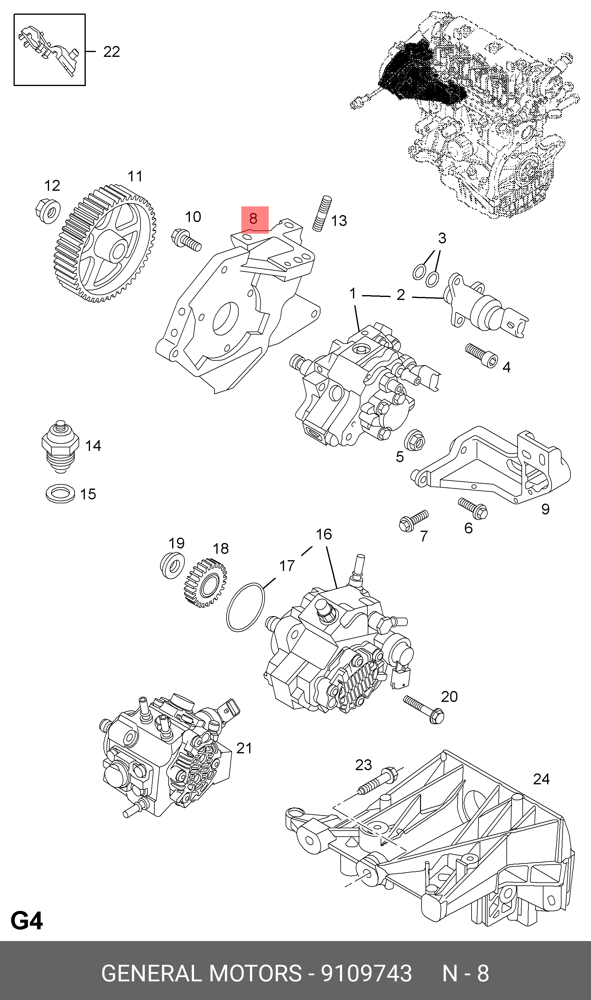 9109743 GENERAL MOTORS 