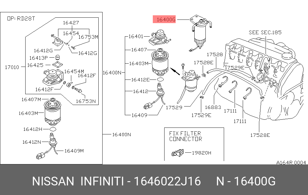 1646022J16 NISSAN Деталь