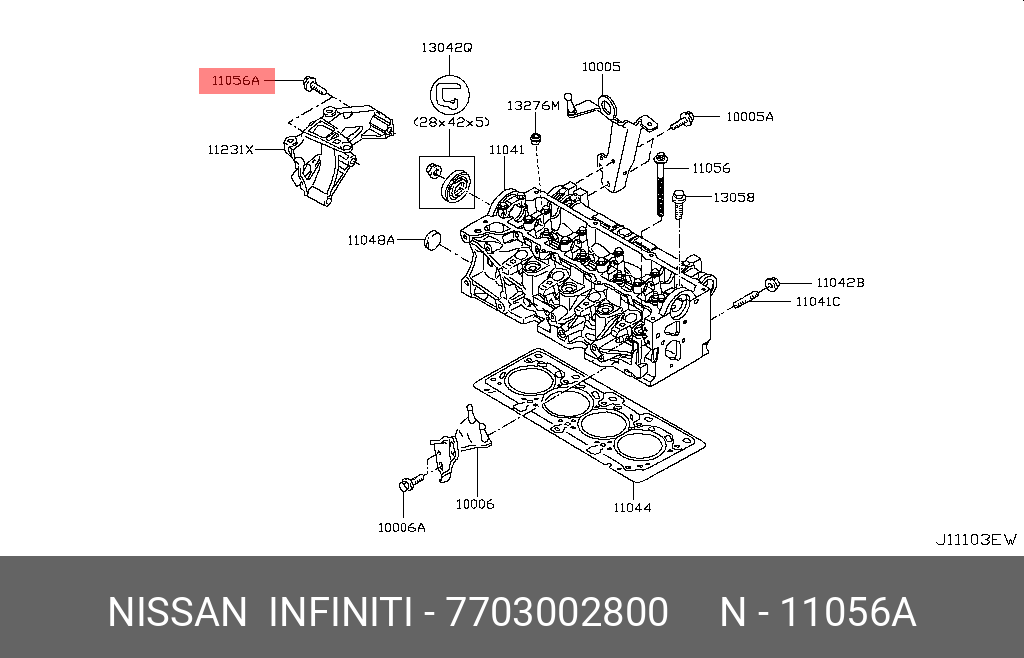 7703002800 NISSAN BOLT 7703002800 NISSAN BOLT