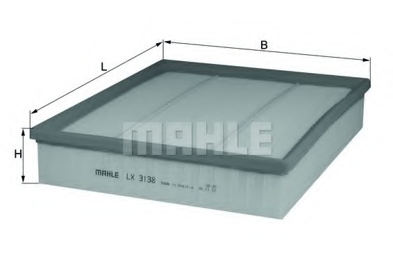 LX3138 KNECHT Фильтр воздушный