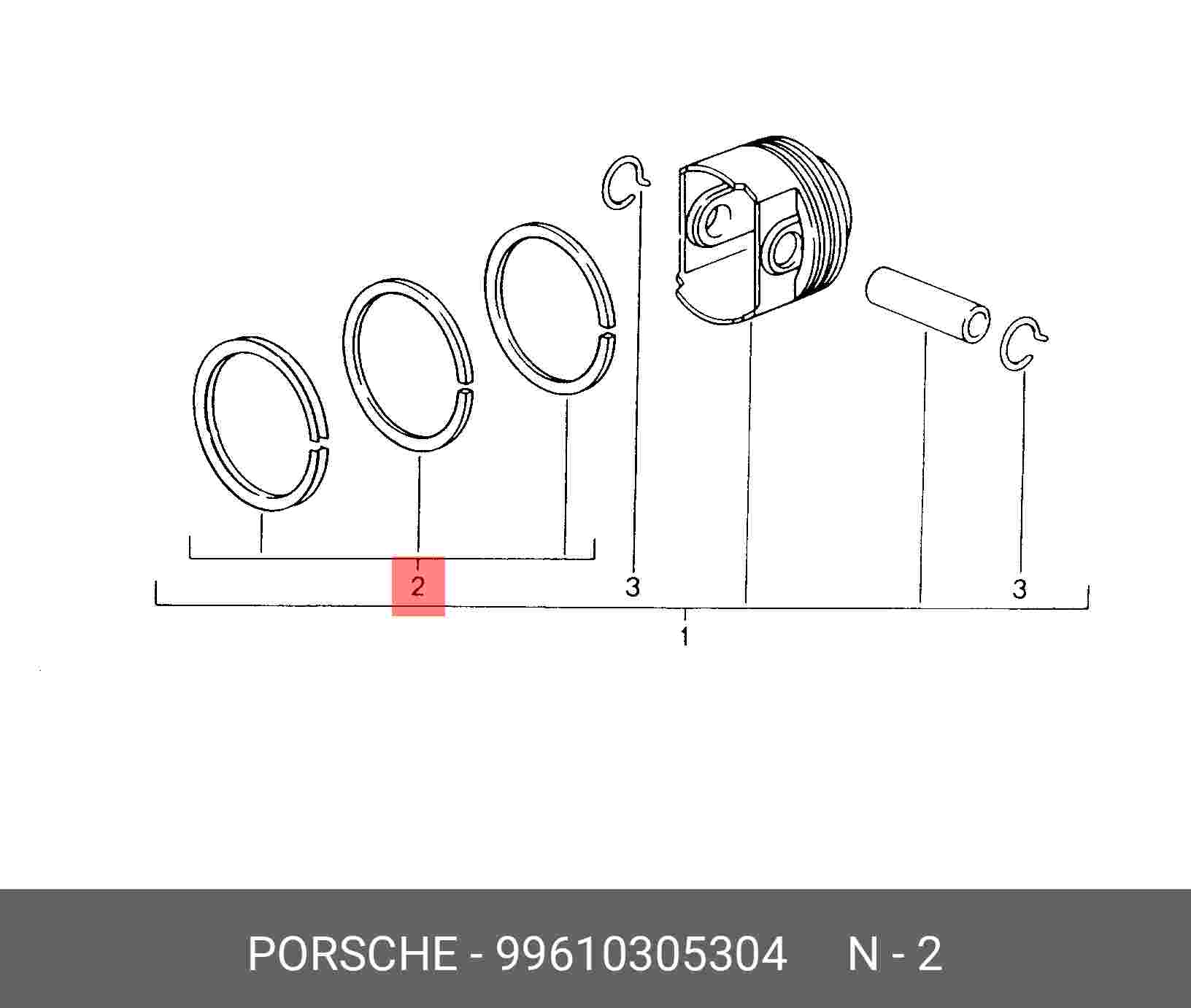 99610305304 PORSCHE -