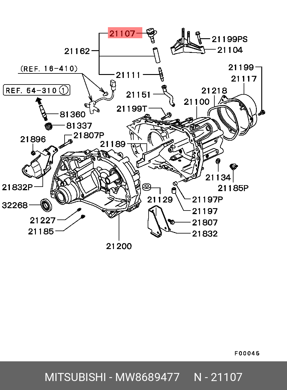 MW8689477 MITSUBISHI 