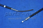 PTA557 PARTS-MALL Трос ручника левый -03 PMC