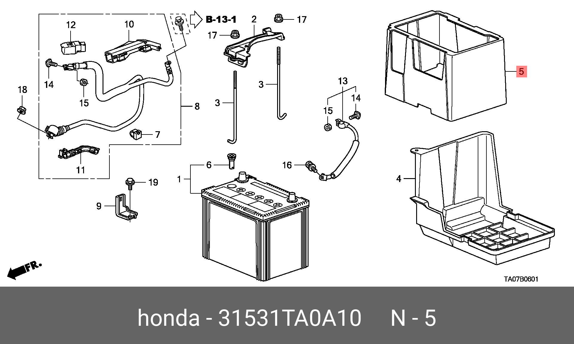 31531TA0A10 HONDA 