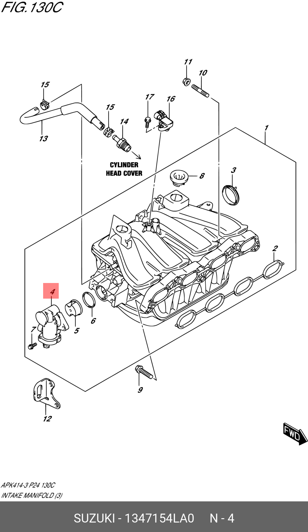 1347154LA0 SUZUKI 