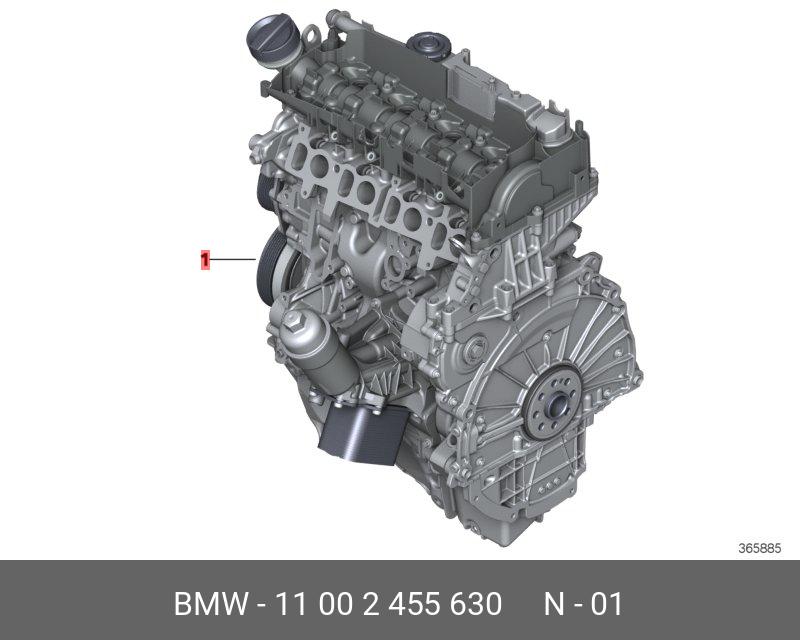 11002455630 BMW Восстановленный двигатель