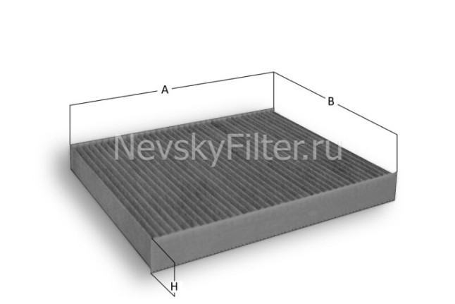 NF6967C NEVSKY FILTER Фильтр салонный