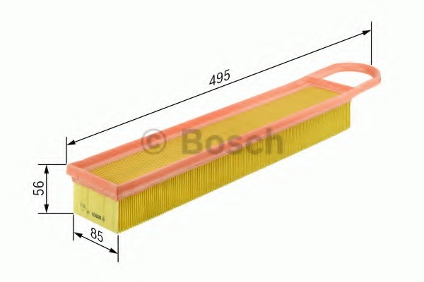 F026400050 BOSCH Фильтр воздушный двигателя
