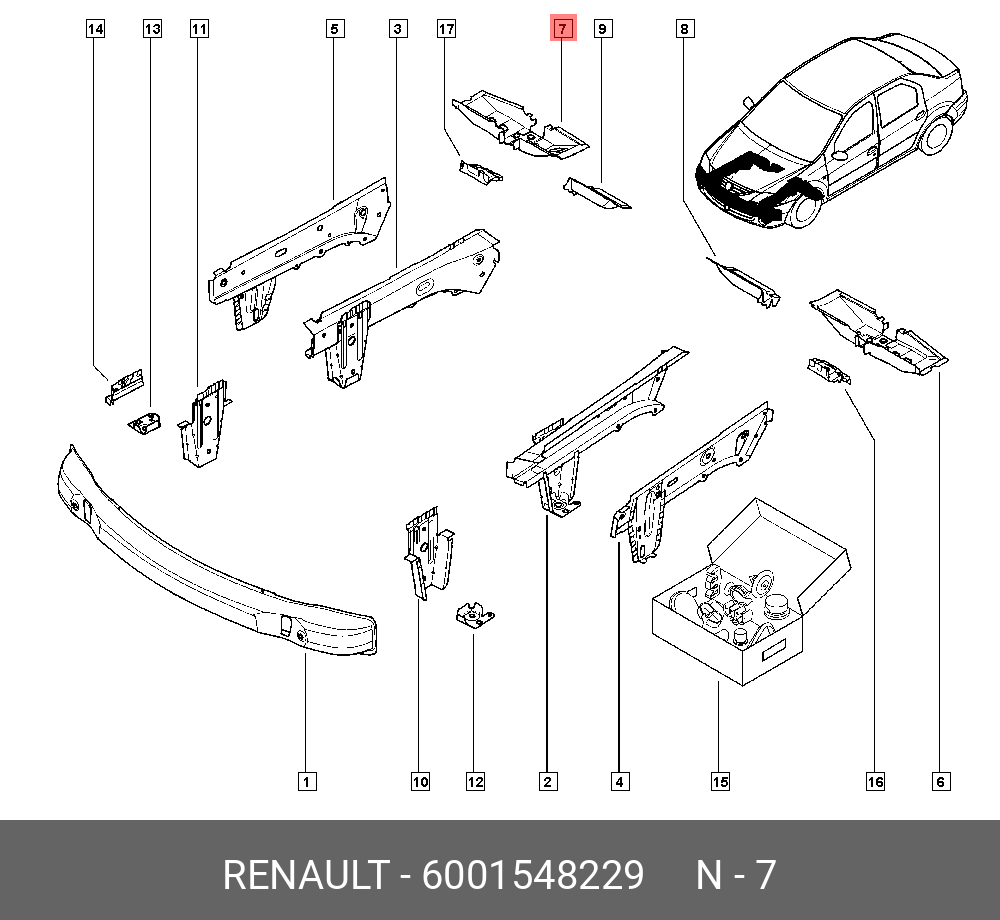 6001548229 RENAULT 