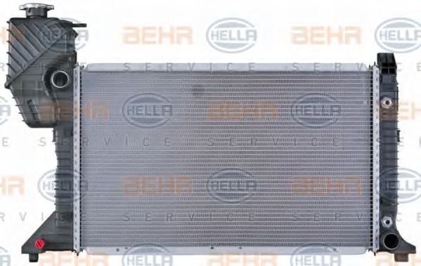 8MK376721441 BEHR-HELLA Радиатор, охлаждение двигателя