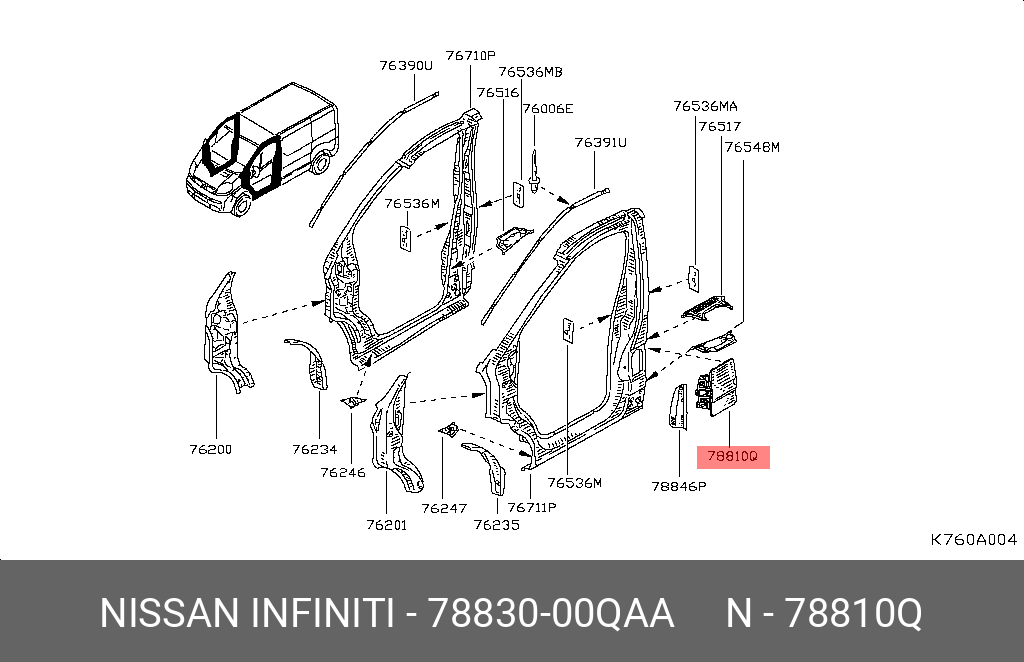 7883000QAA NISSAN -