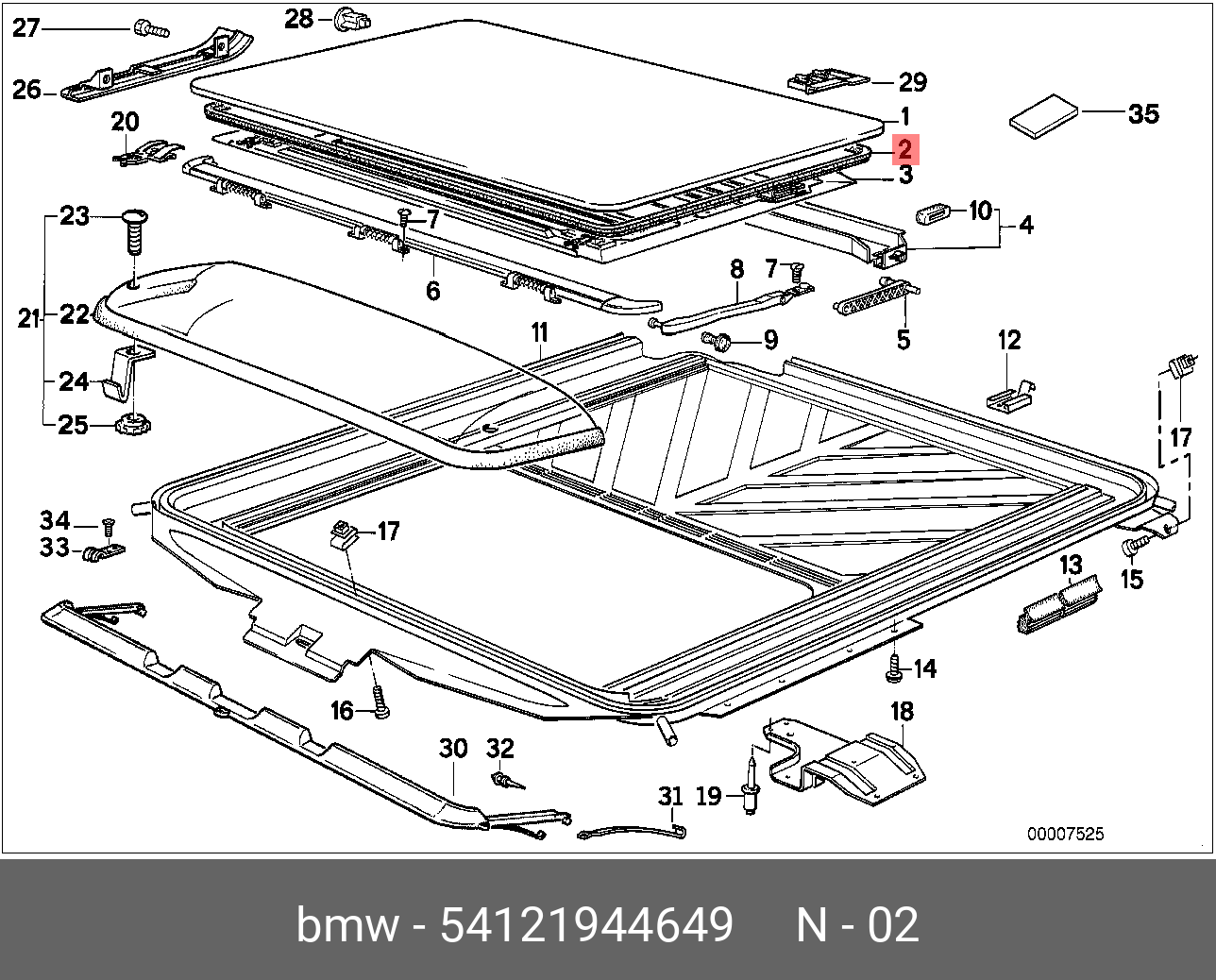 51738197504 BMW Водосточный шланг,WASSERABLAUFSCHLAUCH купить в интернет-магазин