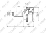 TG9590Z48 TI-GUAR ШРУС