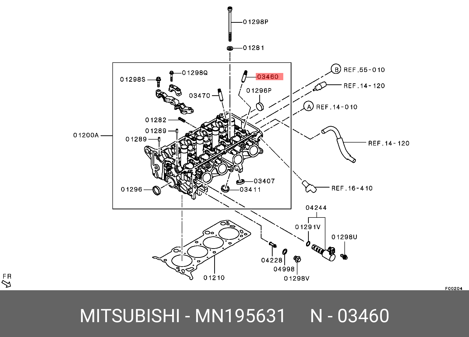 MN195631 MITSUBISHI 