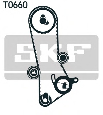 VKMA91015 SKF Комплект ремня ГРМ