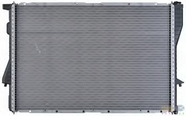 8MK376710301 HELLA Радиатор, охлаждение двигателя